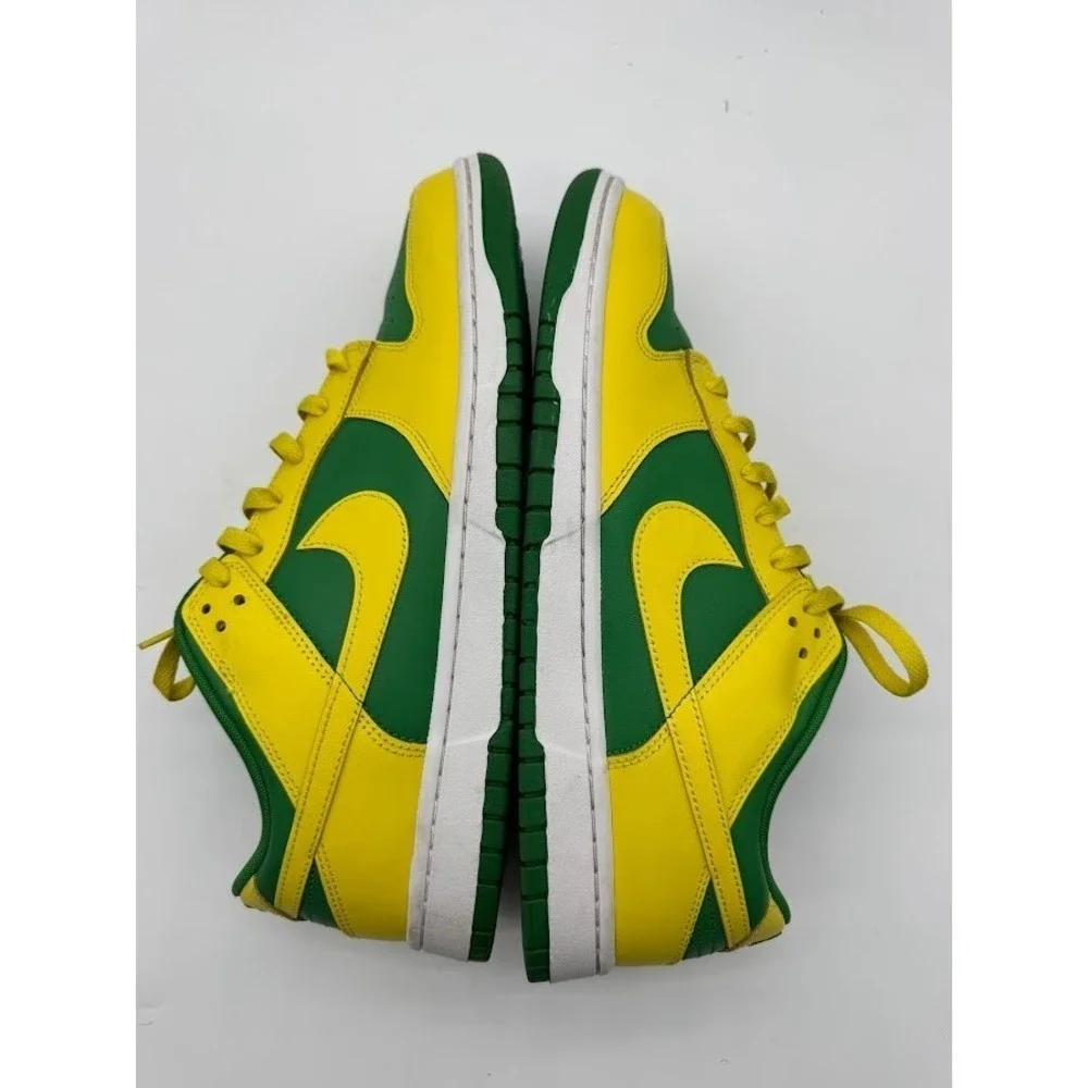 Nike Dunk Low Brazil Mens Size‎ 13 Varsity Maize Pine Green CU1727-700 2020